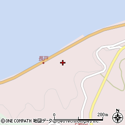 長崎県雲仙市小浜町金浜486周辺の地図