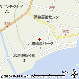 北浦歯科医院周辺の地図