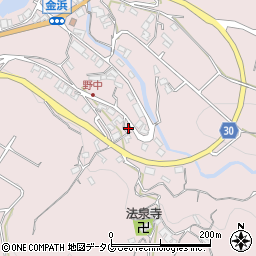 長崎県雲仙市小浜町金浜1417-1周辺の地図
