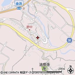 長崎県雲仙市小浜町金浜933周辺の地図
