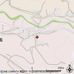 長崎県雲仙市小浜町金浜1749周辺の地図