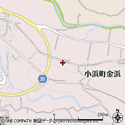 長崎県雲仙市小浜町金浜2008周辺の地図