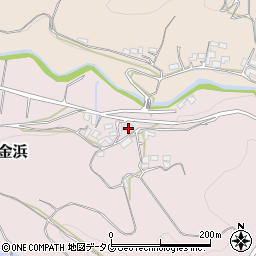 長崎県雲仙市小浜町金浜1923周辺の地図