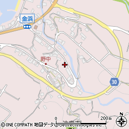 長崎県雲仙市小浜町金浜1418周辺の地図