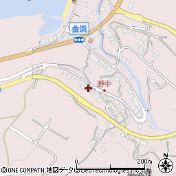 長崎県雲仙市小浜町金浜888周辺の地図