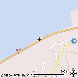 長崎県雲仙市小浜町金浜2255周辺の地図