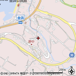 長崎県雲仙市小浜町金浜1421周辺の地図