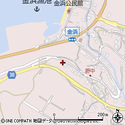 長崎県雲仙市小浜町金浜883周辺の地図