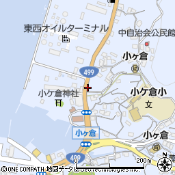 長崎県長崎市小ケ倉町周辺の地図