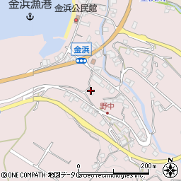 長崎県雲仙市小浜町金浜918周辺の地図