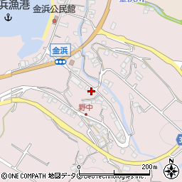 長崎県雲仙市小浜町金浜1425周辺の地図