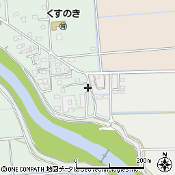 熊本県熊本市南区城南町六田546-3周辺の地図