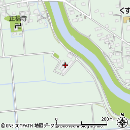 熊本県熊本市南区城南町六田699-3周辺の地図