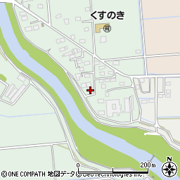 熊本県熊本市南区城南町六田510-2周辺の地図