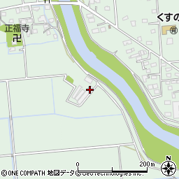 熊本県熊本市南区城南町六田699-1周辺の地図