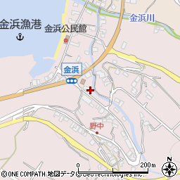 長崎県雲仙市小浜町金浜1431周辺の地図