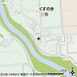 熊本県熊本市南区城南町六田511周辺の地図