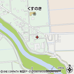 熊本県熊本市南区城南町六田538周辺の地図