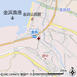 長崎県雲仙市小浜町金浜1432-2周辺の地図