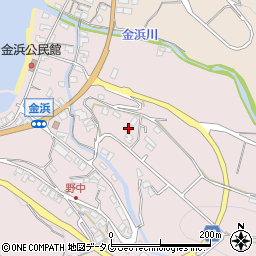 長崎県雲仙市小浜町金浜1510周辺の地図