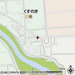 熊本県熊本市南区城南町六田502周辺の地図