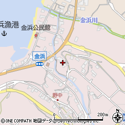 長崎県雲仙市小浜町金浜1504周辺の地図