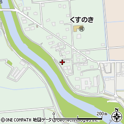 熊本県熊本市南区城南町六田513周辺の地図