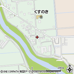 熊本県熊本市南区城南町六田508周辺の地図