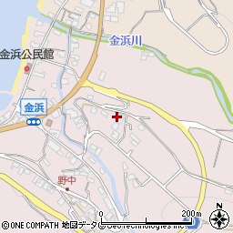 長崎県雲仙市小浜町金浜1510-5周辺の地図