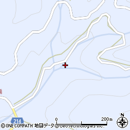 いろりの里鹿川山荘周辺の地図