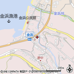 長崎県雲仙市小浜町金浜1468周辺の地図