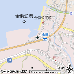 長崎県雲仙市小浜町金浜1486周辺の地図