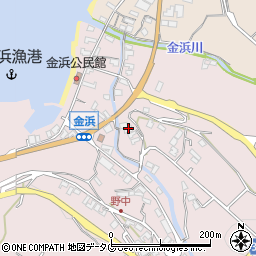 長崎県雲仙市小浜町金浜1502周辺の地図