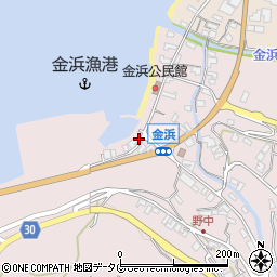 長崎県雲仙市小浜町金浜1461周辺の地図