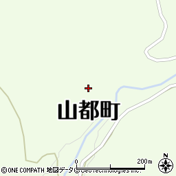 熊本県上益城郡山都町城平1954周辺の地図