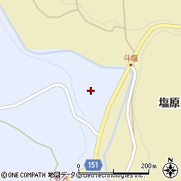 熊本県上益城郡山都町安方169周辺の地図