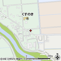 熊本県熊本市南区城南町六田403周辺の地図