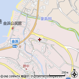 長崎県雲仙市小浜町金浜1553-1周辺の地図