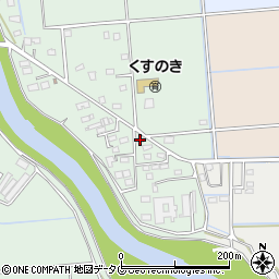 熊本県熊本市南区城南町六田495周辺の地図