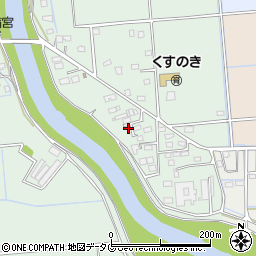 熊本県熊本市南区城南町六田515周辺の地図