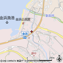 長崎県雲仙市小浜町金浜1472-1周辺の地図