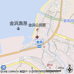 長崎県雲仙市小浜町金浜1463周辺の地図