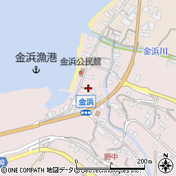 長崎県雲仙市小浜町金浜1472-5周辺の地図