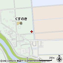 熊本県熊本市南区城南町六田401周辺の地図