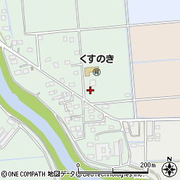 熊本県熊本市南区城南町六田395周辺の地図