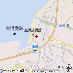 長崎県雲仙市小浜町金浜1475周辺の地図