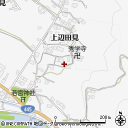 熊本県上益城郡御船町上辺田見627周辺の地図