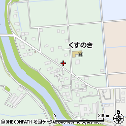 熊本県熊本市南区城南町六田327周辺の地図