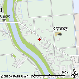 熊本県熊本市南区城南町六田270周辺の地図