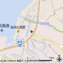 長崎県雲仙市小浜町金浜1559周辺の地図